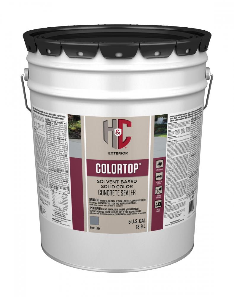 H&C COLORTOP Solvent-Based Solid Color Concrete Sealer<span class='Notice ItemWarning' style='display:block;'>Item has been discontinued<br /></span>
