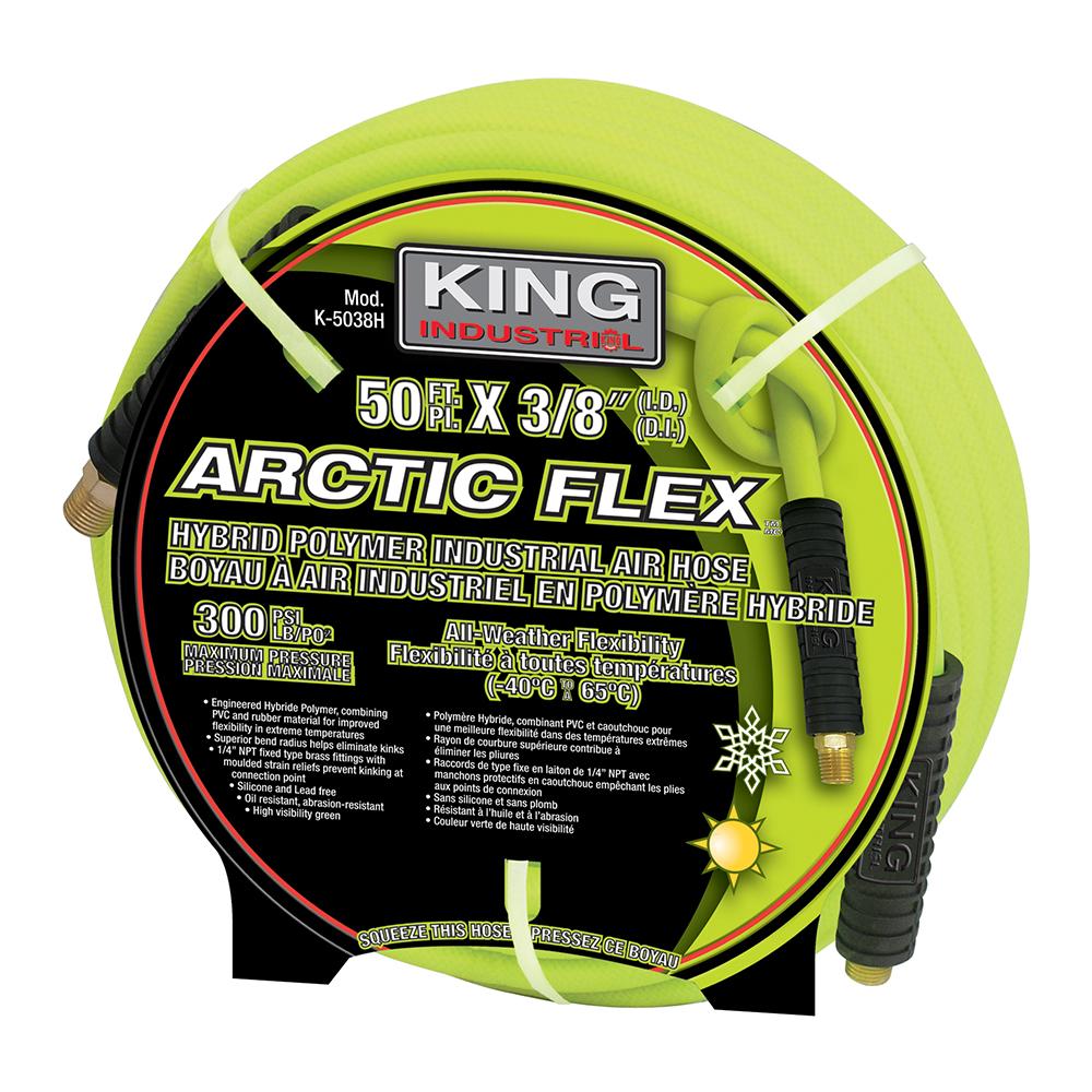 3/8&#34; x 50&#39; Hybrid polymer industrial air hose<span class=' ItemWarning' style='display:block;'>Item is usually in stock, but we&#39;ll be in touch if there&#39;s a problem<br /></span>