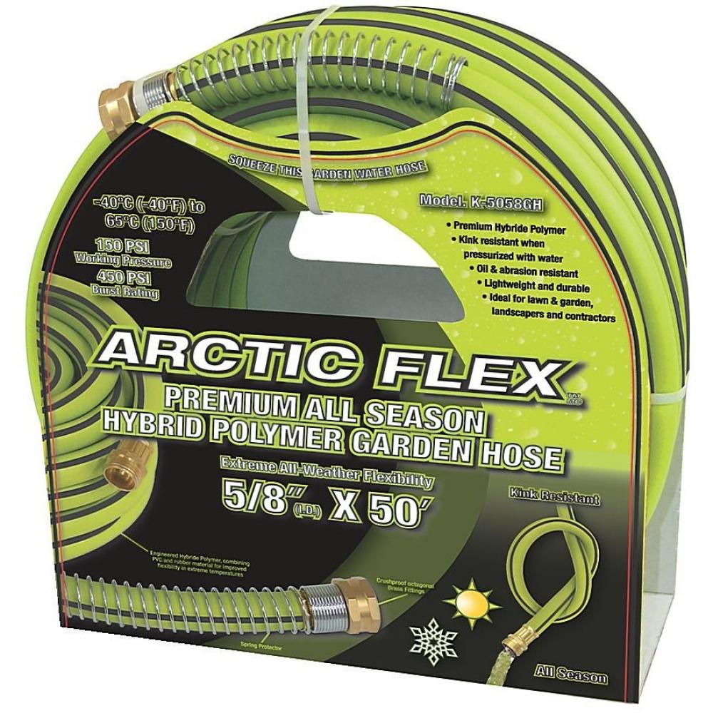 5/8&#34; x 50&#39; Premium hybrid polymer garden hose<span class=' ItemWarning' style='display:block;'>Item is usually in stock, but we&#39;ll be in touch if there&#39;s a problem<br /></span>