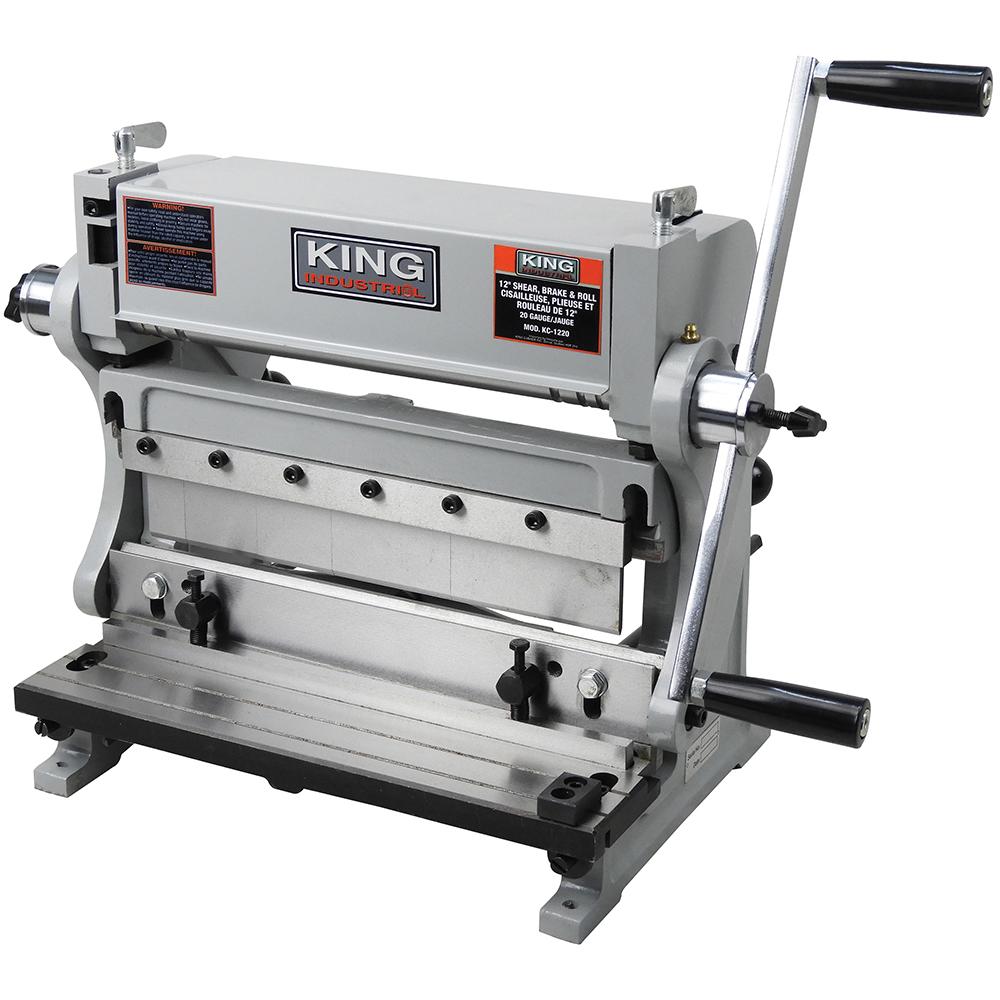 12&#34; x 20 Ga. 3 in 1 brake, shear & roll<span class=' ItemWarning' style='display:block;'>Item is usually in stock, but we&#39;ll be in touch if there&#39;s a problem<br /></span>