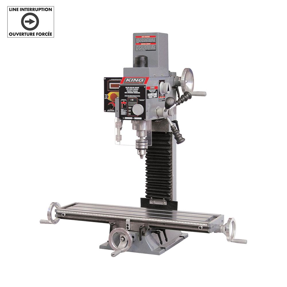 Milling drilling machine with digital readouts<span class=' ItemWarning' style='display:block;'>Item is usually in stock, but we&#39;ll be in touch if there&#39;s a problem<br /></span>