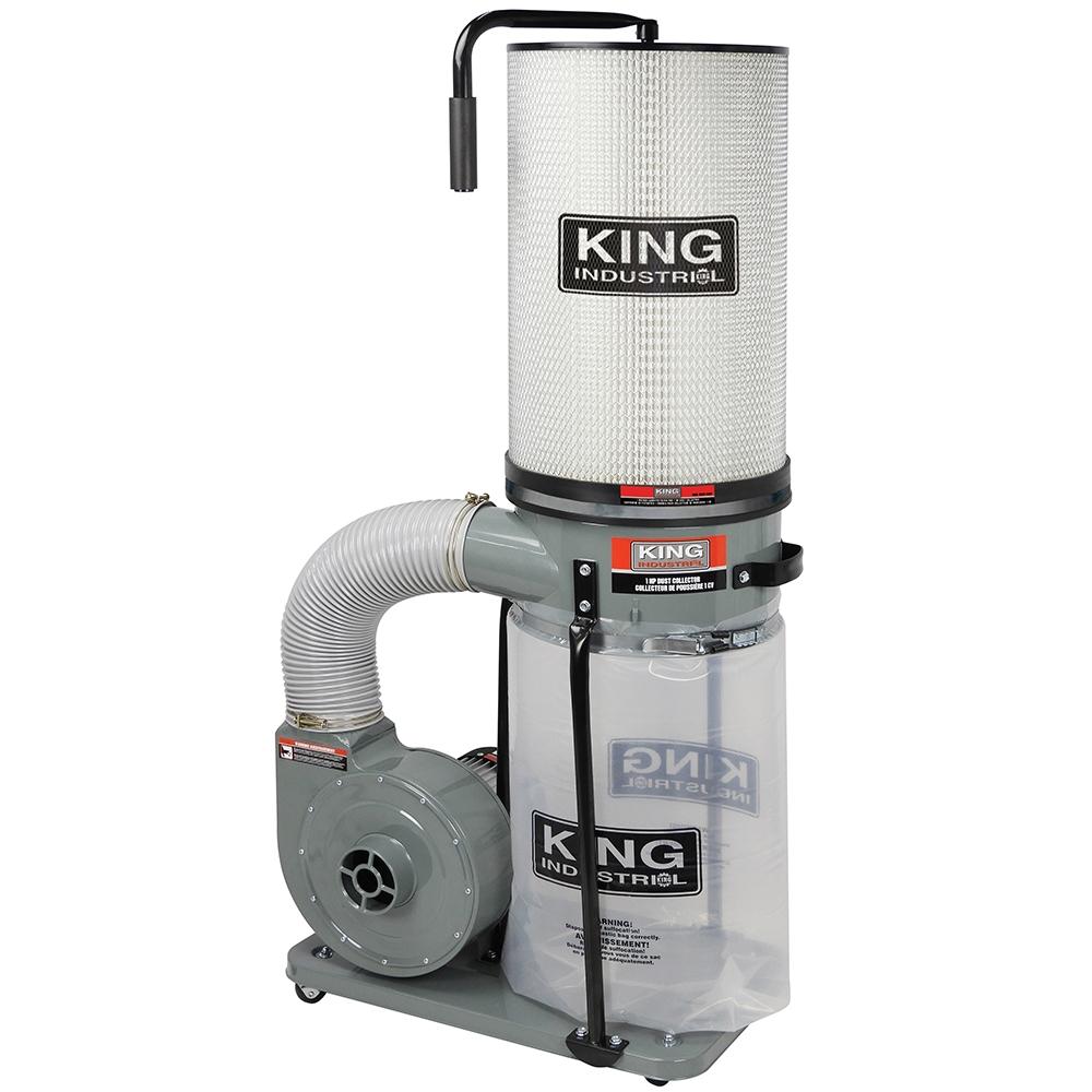 1 HP Dust collector with canister filter<span class=' ItemWarning' style='display:block;'>Item is usually in stock, but we&#39;ll be in touch if there&#39;s a problem<br /></span>