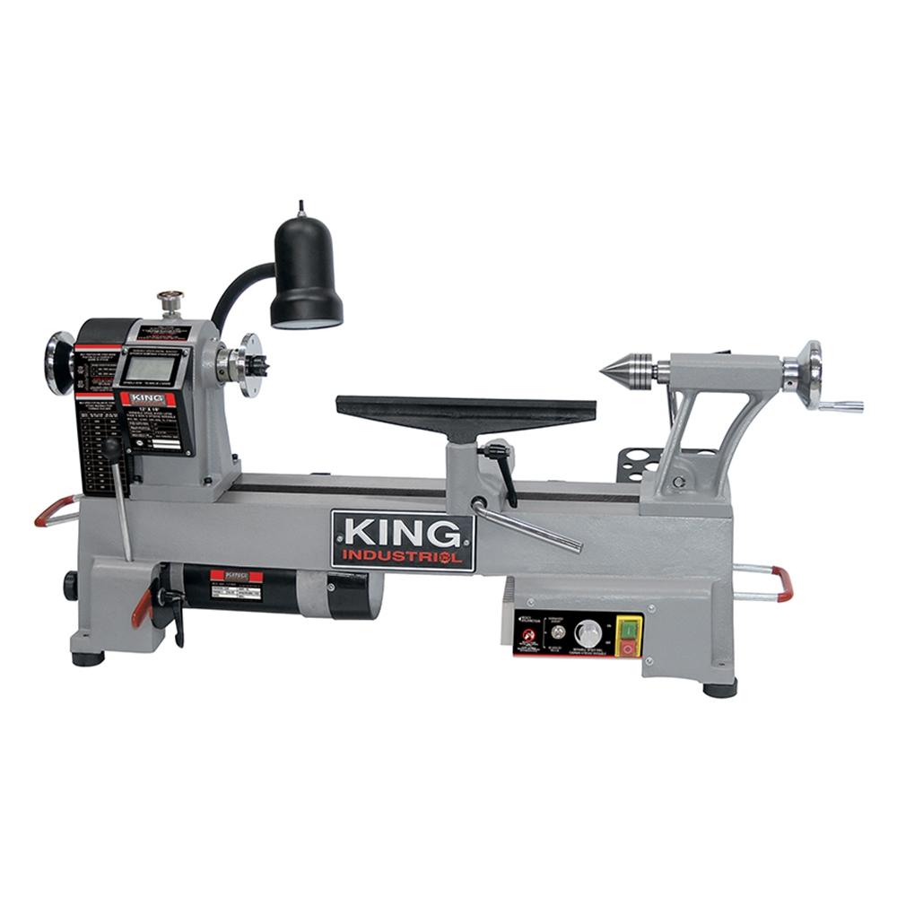 12&#34; x 18&#34; Variable speed wood lathe<span class=' ItemWarning' style='display:block;'>Item is usually in stock, but we&#39;ll be in touch if there&#39;s a problem<br /></span>