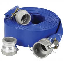 King Canada KW-503 - 3" x 50' PVC discharge hose kit for water pump