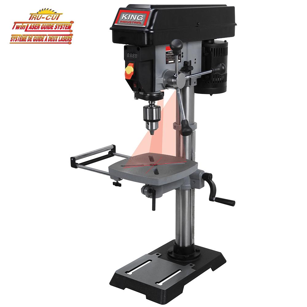 Perceuse à colonne 12&#34; d&#39;établi à vitesse variable<span class=' ItemWarning' style='display:block;'>Item is usually in stock, but we&#39;ll be in touch if there&#39;s a problem<br /></span>