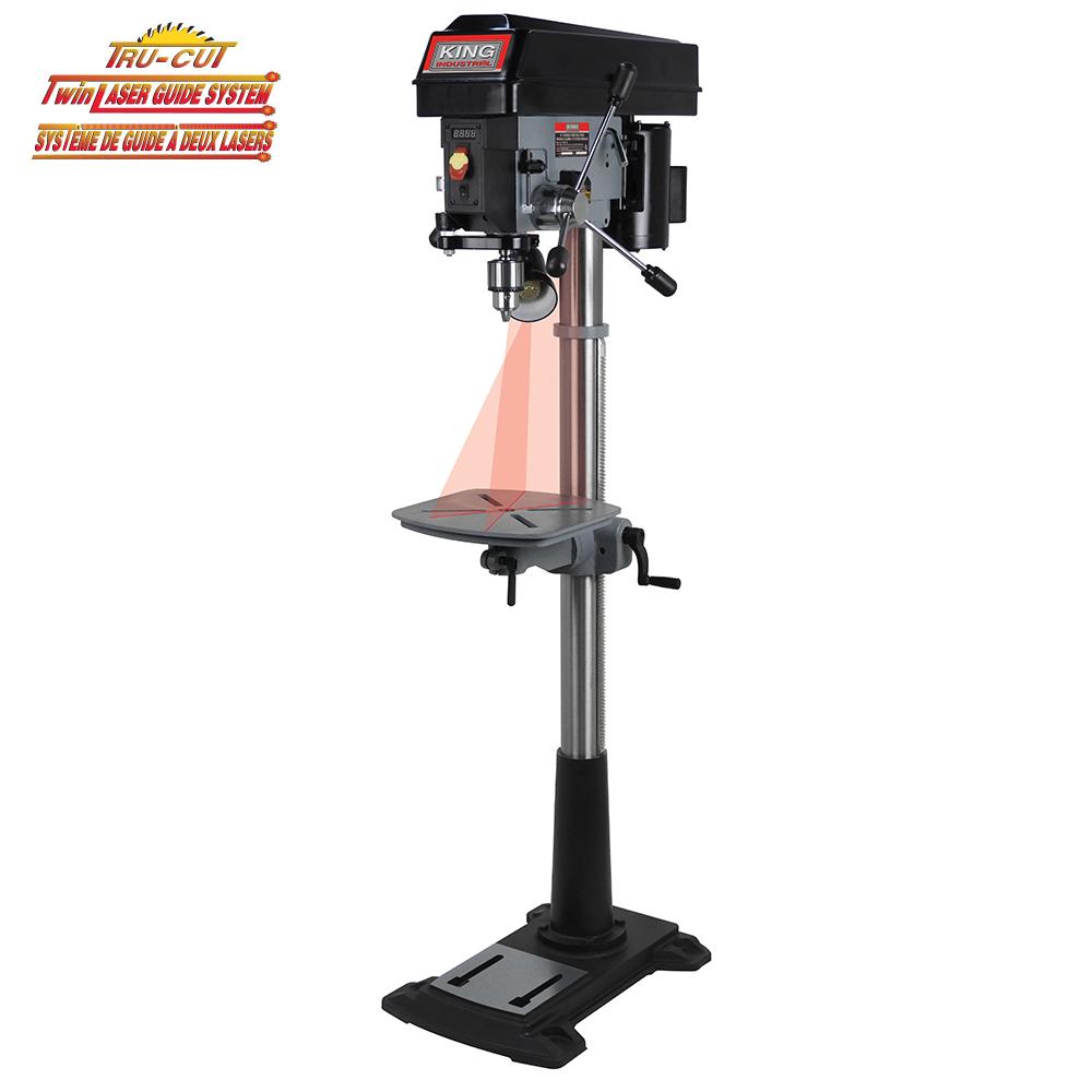 Perceuse à colonne 15&#34; de plancher à vitesse variable<span class=' ItemWarning' style='display:block;'>Item is usually in stock, but we&#39;ll be in touch if there&#39;s a problem<br /></span>