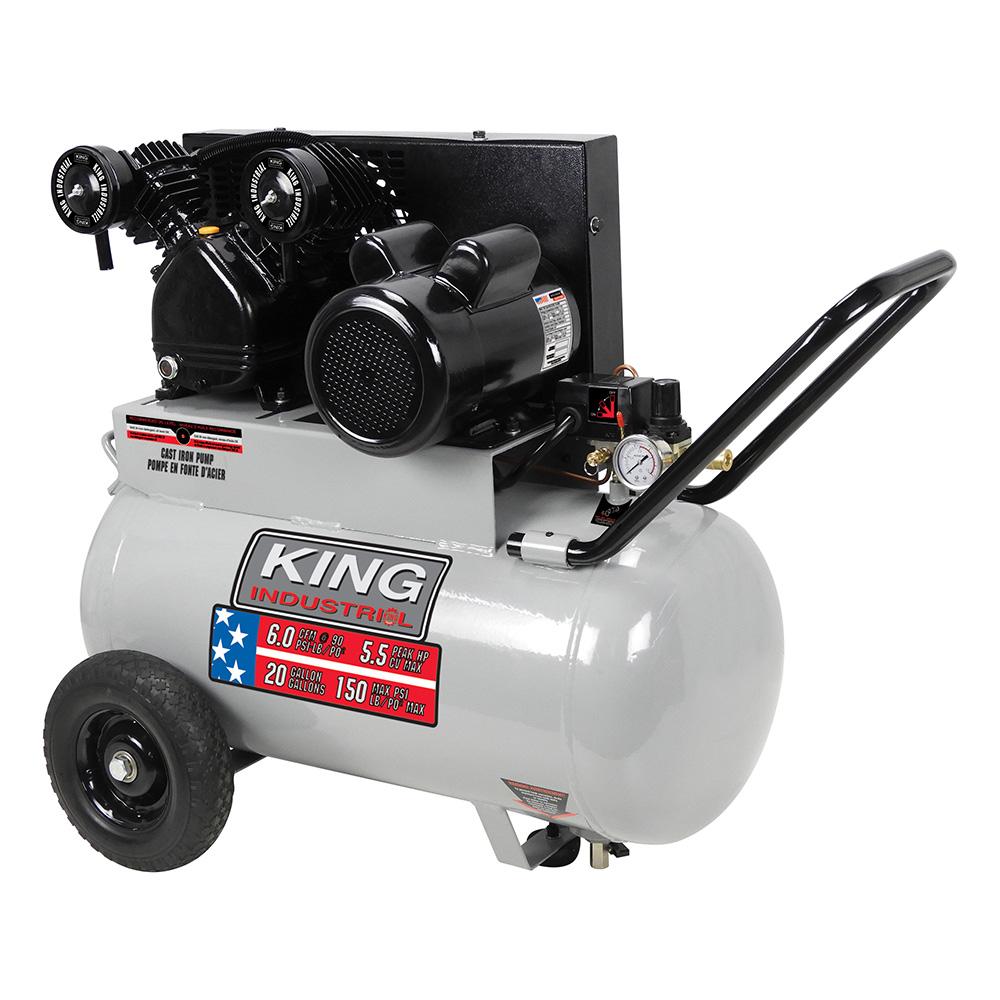 Compresseur à air 5.5 CV debit max de 20 Gallons<span class=' ItemWarning' style='display:block;'>Item is usually in stock, but we&#39;ll be in touch if there&#39;s a problem<br /></span>