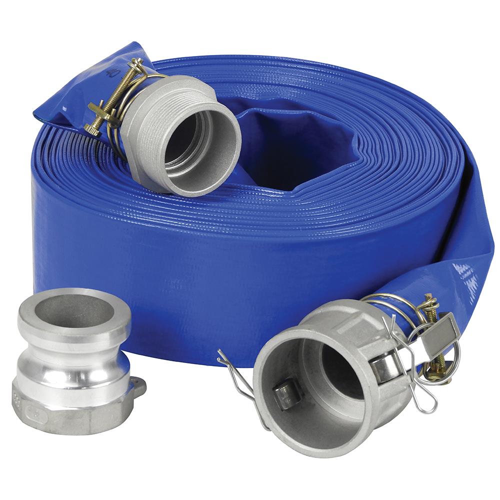 Tuyau de décharge en PVC de 2&#34; x 50&#39; pour pompe à eau<span class=' ItemWarning' style='display:block;'>Item is usually in stock, but we&#39;ll be in touch if there&#39;s a problem<br /></span>