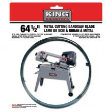 King Canada KBB-115-14 - Lame de scie à ruban pour métal de 64-1/2" x 0.25" x 1/2" x 14 DPP