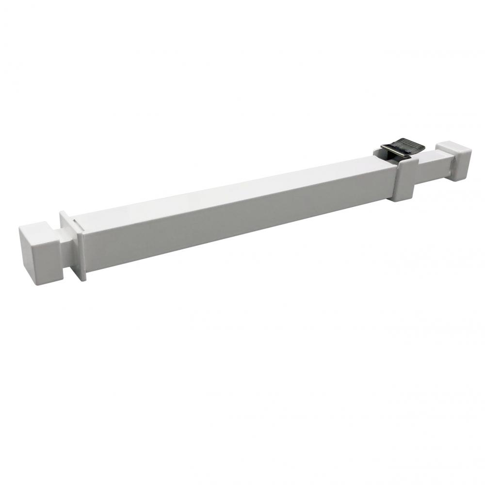 Window Security Bar with Anti-Lift Lock - For Windows 10.6 inches - 16 inches (White)<span class=' ItemWarning' style='display:block;'>Item is usually in stock, but we&#39;ll be in touch if there&#39;s a problem<br /></span>