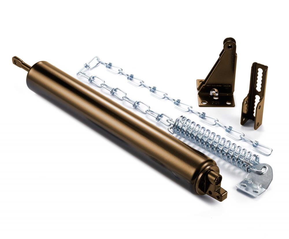 Heavy Storm Door Closer with Chain & Wide Jamb Bracket (Brown)<span class=' ItemWarning' style='display:block;'>Item is usually in stock, but we&#39;ll be in touch if there&#39;s a problem<br /></span>