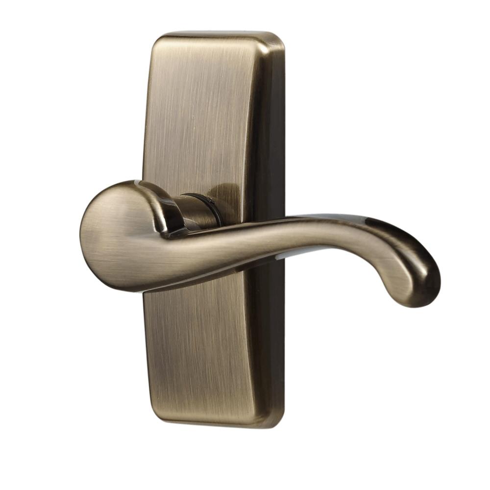 GL Lever Set with Deadbolt (Antique Brass)<span class=' ItemWarning' style='display:block;'>Item is usually in stock, but we&#39;ll be in touch if there&#39;s a problem<br /></span>