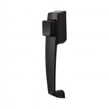Ideal Security BK311BL - VP Push Button Handle Set (Black)