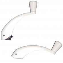 Ideal Security SK928W - Fold-Down-Handle Window Cranks (White)
