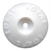 Ideal Security SKPHC - Plastic Cap Washers for Nails or Screws - Box of 500 (White)