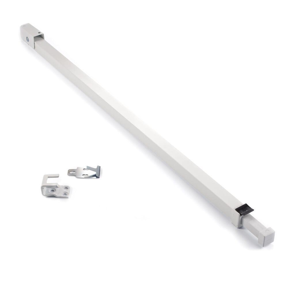 Barre de sécurité pour porte patio coulissante avec serrure à l&#39;épreuve des enfants, blanc<span class=' ItemWarning' style='display:block;'>Item is usually in stock, but we&#39;ll be in touch if there&#39;s a problem<br /></span>