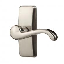 Ideal Security FR HK357DB05SC - Poignée à levier GL avec pêne dormant, nickel satiné