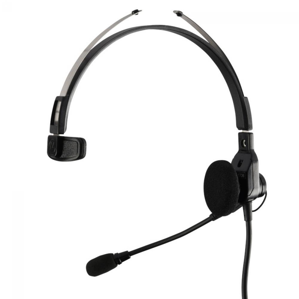 Lightweight Single Muff Adjustable Headset with Swivel Boom Microphone<span class=' ItemWarning' style='display:block;'>Item is usually in stock, but we&#39;ll be in touch if there&#39;s a problem<br /></span>