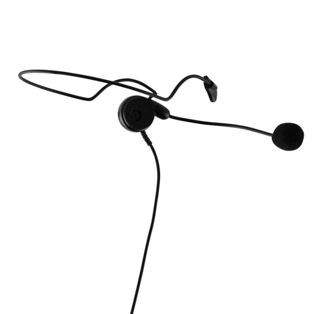 Ultra-Light Headset, behind-the-head with In-Line PTT and Boom Microphone<span class=' ItemWarning' style='display:block;'>Item is usually in stock, but we&#39;ll be in touch if there&#39;s a problem<br /></span>