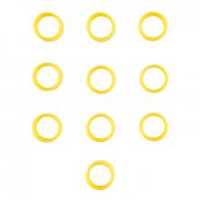 Lenbrook 32012144002 - Yellow Antenna ID Band (pack of 10)