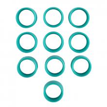 Lenbrook 32012144003 - Green Antenna ID Band (pack of 10)