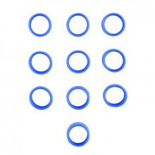 Lenbrook 32012144004 - Blue Antenna ID Band (pack of 10)