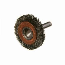 Felton Brushes E303 - 1-1/2" CIRCULAR CRIMP END BRUSH 1/4" SHANK .014  STEEL