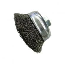 Felton Brushes P414 - 4" CRIMP CUP 5/8-11NC  .020 STAINLESS