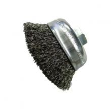 Felton Brushes P514 - 5" CRIMP CUP BRUSH 5/8-11 NC    .020 STAINLESS