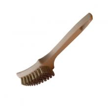 Felton Brushes SB1265B - 9" SOLIDBK WHITEWALL  -.006  BRASS