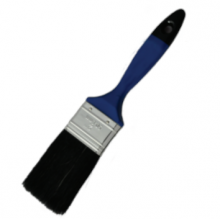 Felton Brushes 10071 - 1-1/2 inch Flat Sash Brush, Black Bristle, Foam Handle, 2-1/4 inch Trim