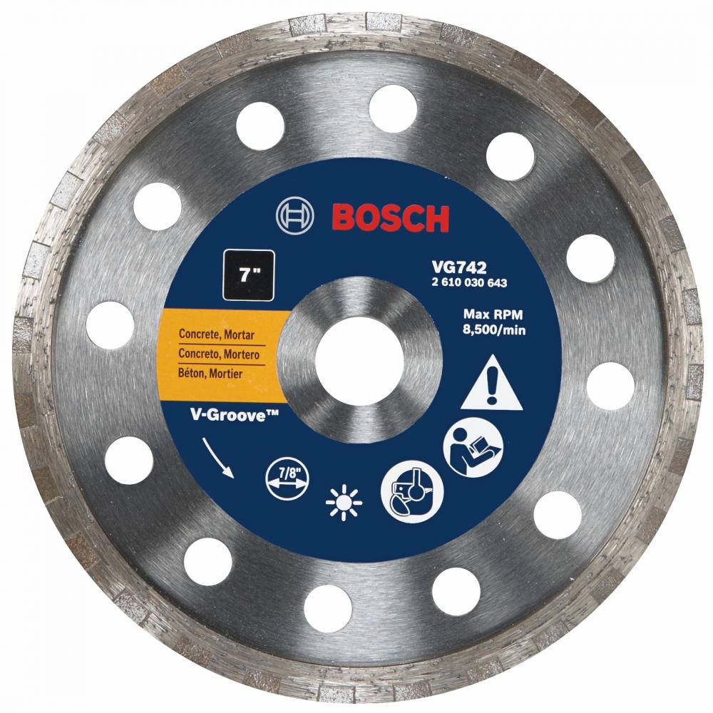 7 In. Turbo Rim V-Groove Blade<span class=' ItemWarning' style='display:block;'>Item is usually in stock, but we&#39;ll be in touch if there&#39;s a problem<br /></span>