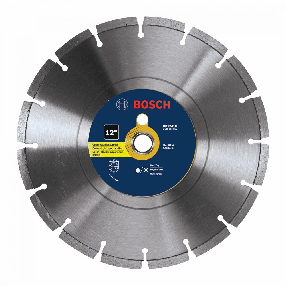 12 In. Segmented Rim Diamond Blade<span class=' ItemWarning' style='display:block;'>Item is usually in stock, but we&#39;ll be in touch if there&#39;s a problem<br /></span>