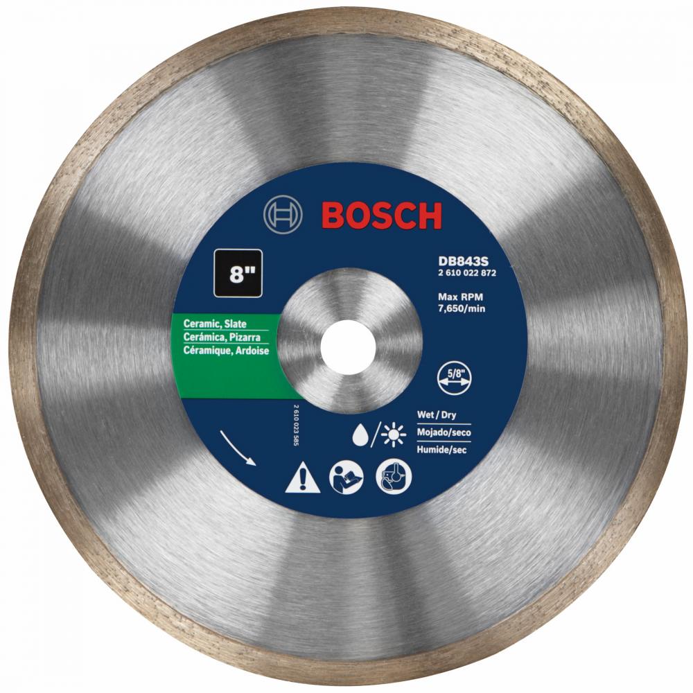 8 In. Continuous Rim Diamond Blade<span class=' ItemWarning' style='display:block;'>Item is usually in stock, but we&#39;ll be in touch if there&#39;s a problem<br /></span>