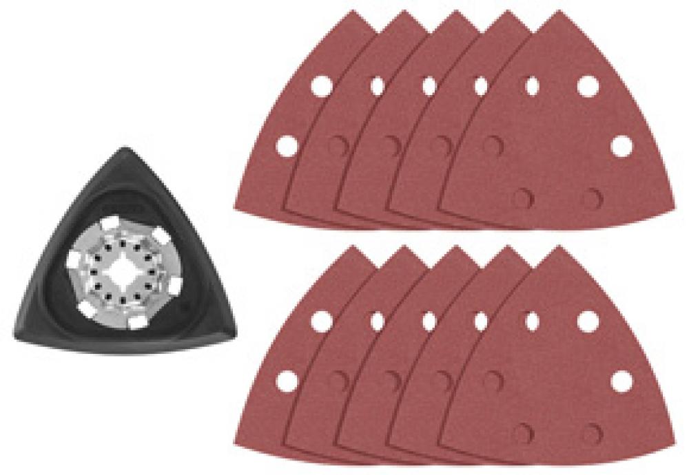 11 pc. Starlock® Oscillating Multi-Tool Delta Sanding Pad Kit<span class=' ItemWarning' style='display:block;'>Item is usually in stock, but we&#39;ll be in touch if there&#39;s a problem<br /></span>