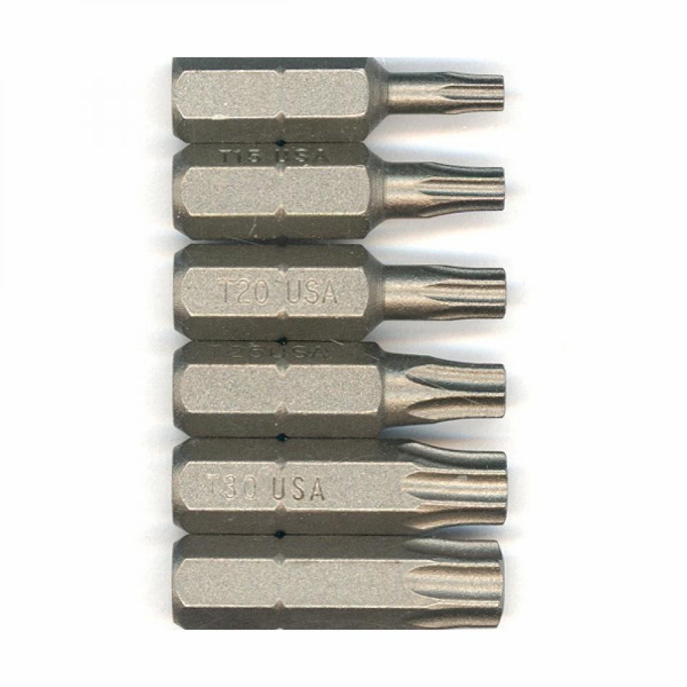 6 pc. Torx Insert Bit Set<span class=' ItemWarning' style='display:block;'>Item is usually in stock, but we&#39;ll be in touch if there&#39;s a problem<br /></span>