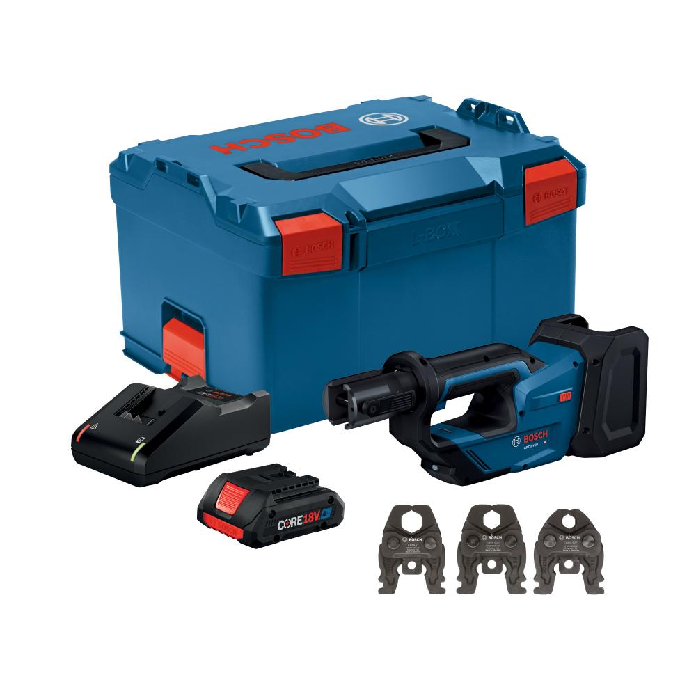 Press Tool W/ 1/2&#34;, 3/4&#34;, 1&#34; Jaws<span class=' ItemWarning' style='display:block;'>Item is usually in stock, but we&#39;ll be in touch if there&#39;s a problem<br /></span>