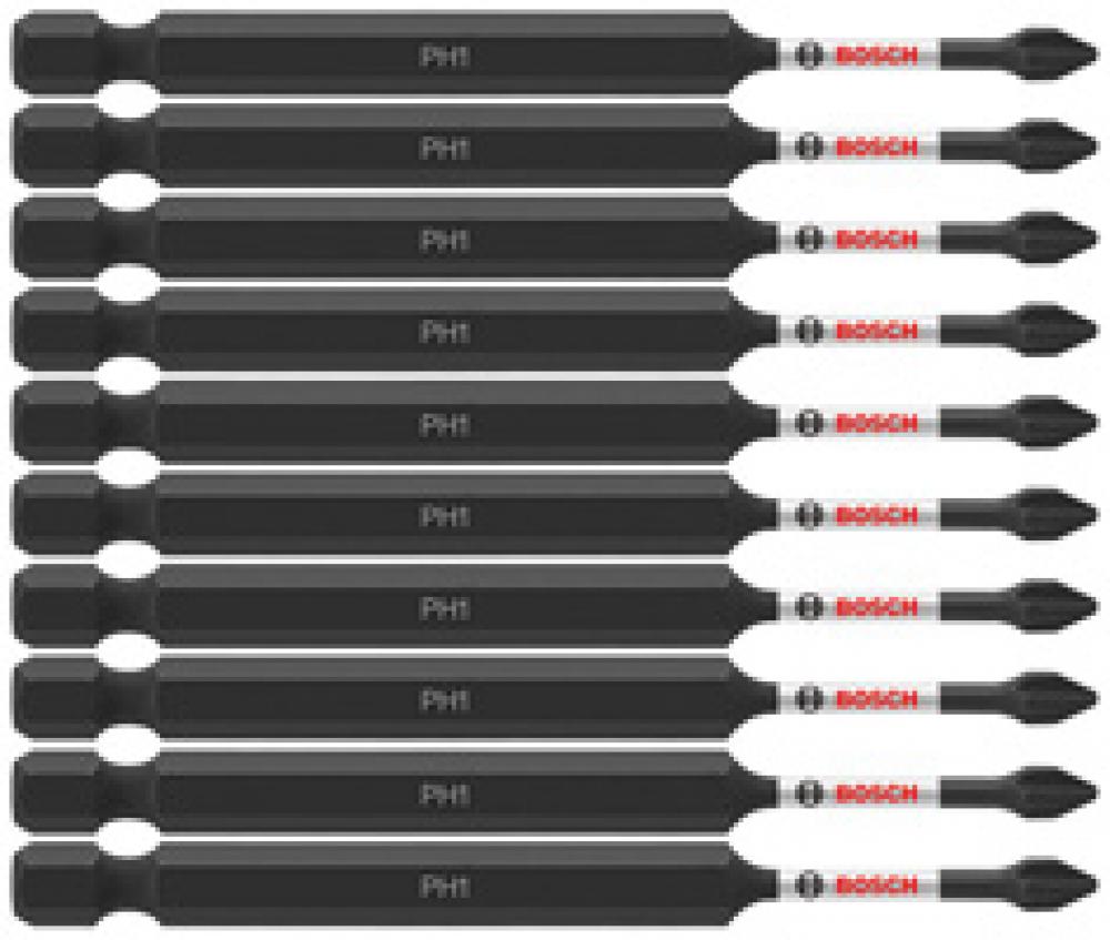 10 pc. Impact Tough™ 3.5&#34; Phillips® #1 Power Bits (Bulk Pack)<span class=' ItemWarning' style='display:block;'>Item is usually in stock, but we&#39;ll be in touch if there&#39;s a problem<br /></span>