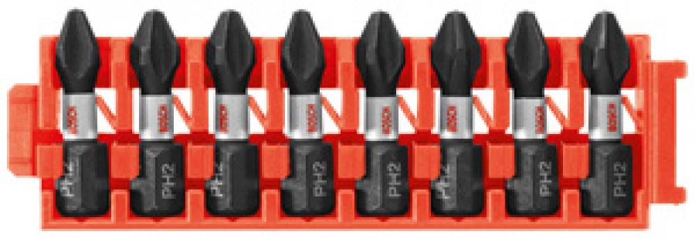 8 pc. Phillips #2 Insert Bit Clip<span class=' ItemWarning' style='display:block;'>Item is usually in stock, but we&#39;ll be in touch if there&#39;s a problem<br /></span>