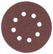 Bosch SR5R080 - 5 pc. 80 Grit 5" 8 Hole Hook-And-Loop Sanding Discs