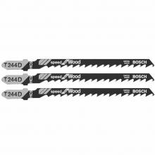 Bosch T244D3 - 4 In. T-Shank Jig Saw Blades