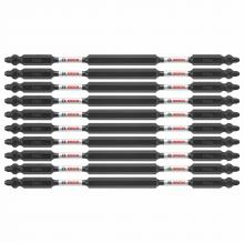 Bosch ITDEP2R26B - 10 pc. Impact Tough™ 6" Phillips®/Square #2 Double-Ended Bits (Bulk Pack)