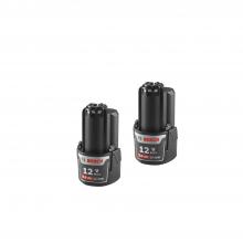 Bosch BAT414-2PK - 12V Max Lithium-Ion 2.0 Ah Battery 2-Pack