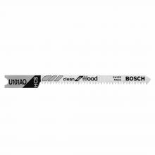 Bosch U101AO - 5 pc. 3-1/4" 20 TPI Clean for Wood U-shank Jig Saw Blades