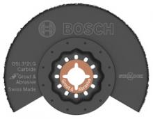Bosch OSL312LG - 3-1/2" Starlock® Oscillating Multi Tool Carbide Grit Grout Blade