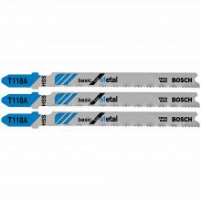 Bosch T118A3 - 3-5/8 In. T-Shank Jig Saw Blades