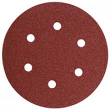 Bosch SR6R060 - 5 pc. 60 Grit 6" 6 Hole Hook-And-Loop Sanding Discs