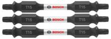 Bosch ITDET152503 - 2.5 In. Torx #15 Double-Ended Bit