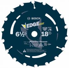 Bosch DCB618 - 6-1/2" 18 Tooth Edge Circular Saw Blade for Fast Cuts