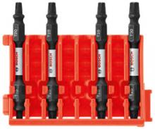 Bosch CCSDETV2504 - 4pc. TorxÂŽ Double-Ended Bit Cli